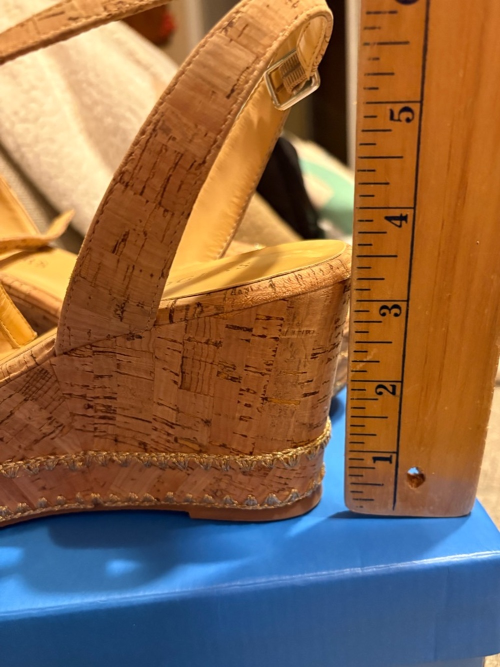 Jack Rogers Cork Slingback Sandals in Tan - Picture 9 of 9